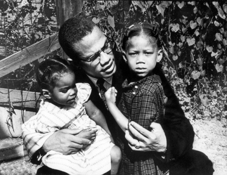 Malcolm X  & His Daughters